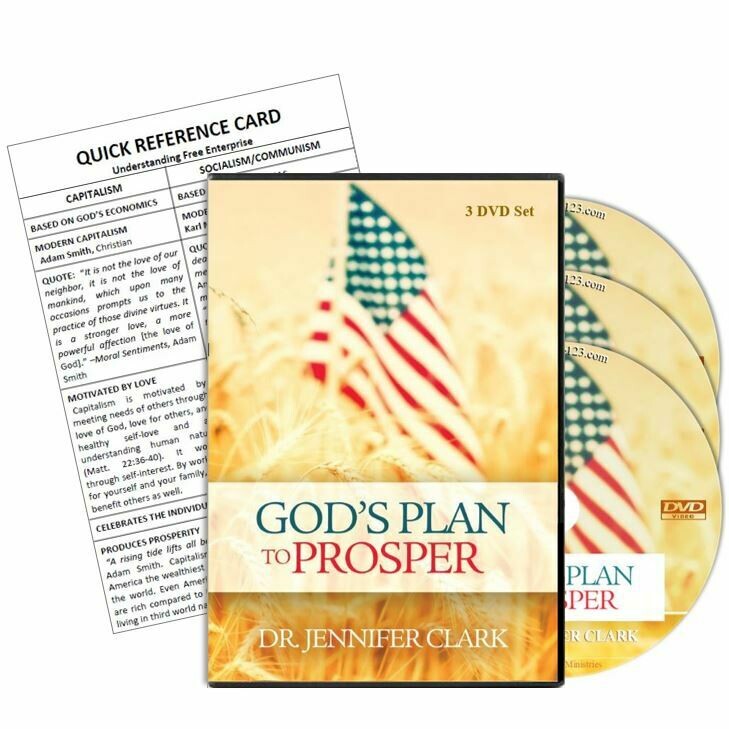God's Plan to Prosper (3-DVD series and Quick Reference Card)