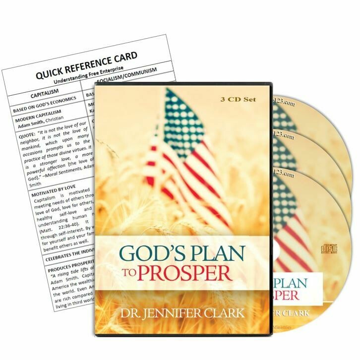 God's Plan to Prosper: Why the American Dream Is Real  (3-CD series and Quick Reference Card)