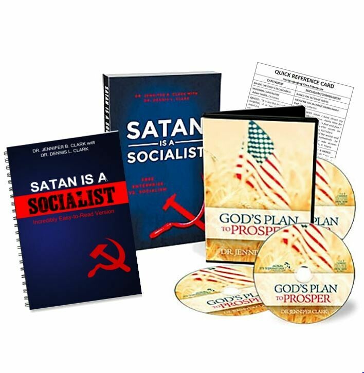 Satan Is a Socialist Super Bundle (Book, Booklet, 3-CD Series with BONUS Quick Reference Card)