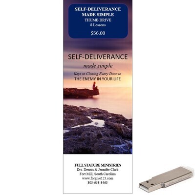 Self-Deliverance Made Simple (thumb drive)