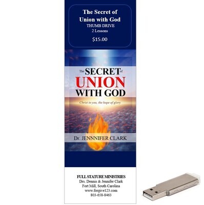 The Secret of Union with God (thumb drive)