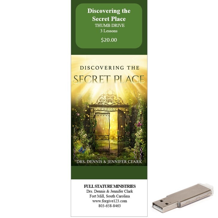 Discovering the Secret Place (thumbdrive)