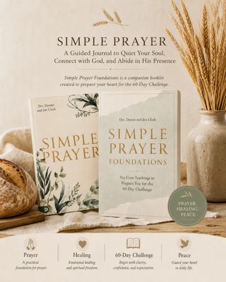 Simple Prayer Journal and Booklet Bundle w/ Audio MP3's