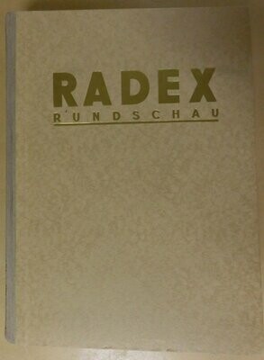 Radex rundschau Jahrgänge 1964-1965
