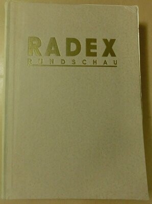 Radex rundschau Jahrgänge 1950 bis 1951