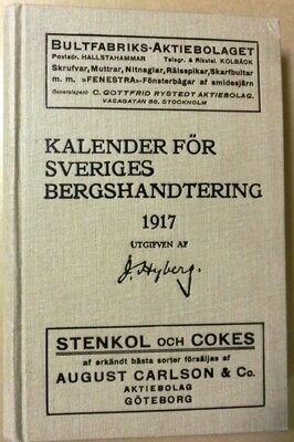 Kalender för Sveriges bergshantdering 1917