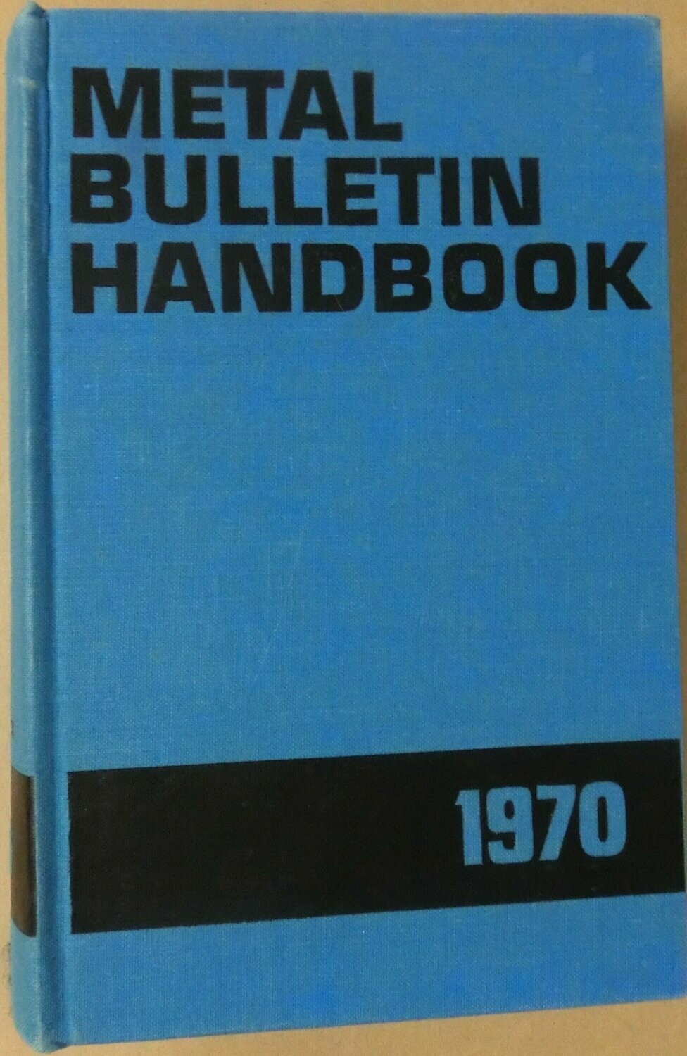 Metal Bulletin handbook 1970