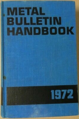 Metal Bulletin handbook 1972