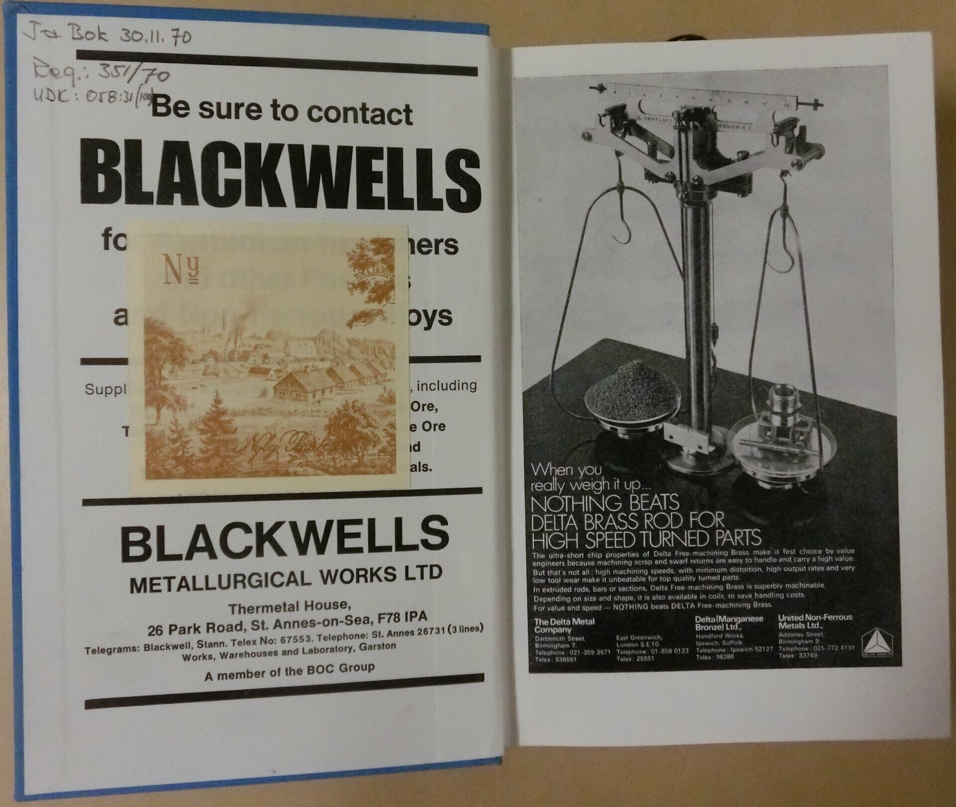 Metal Bulletin handbook 1970