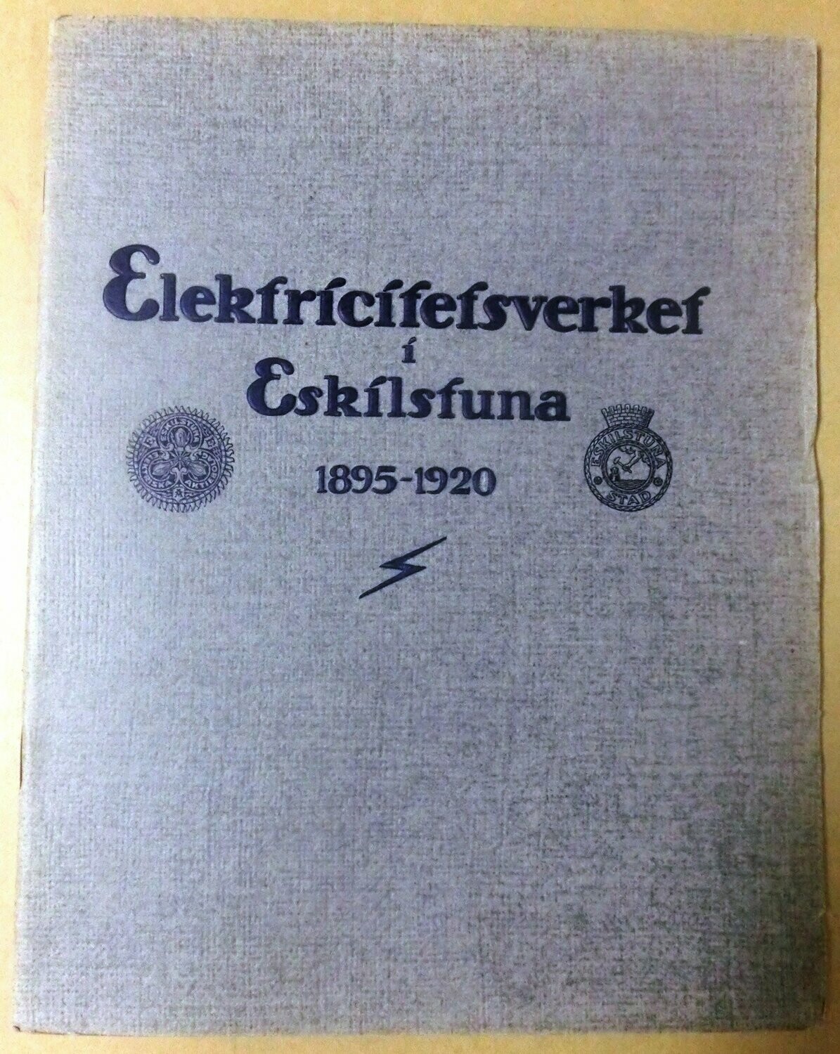 Elektricitetsverket i Eskilstuna 1895-1920