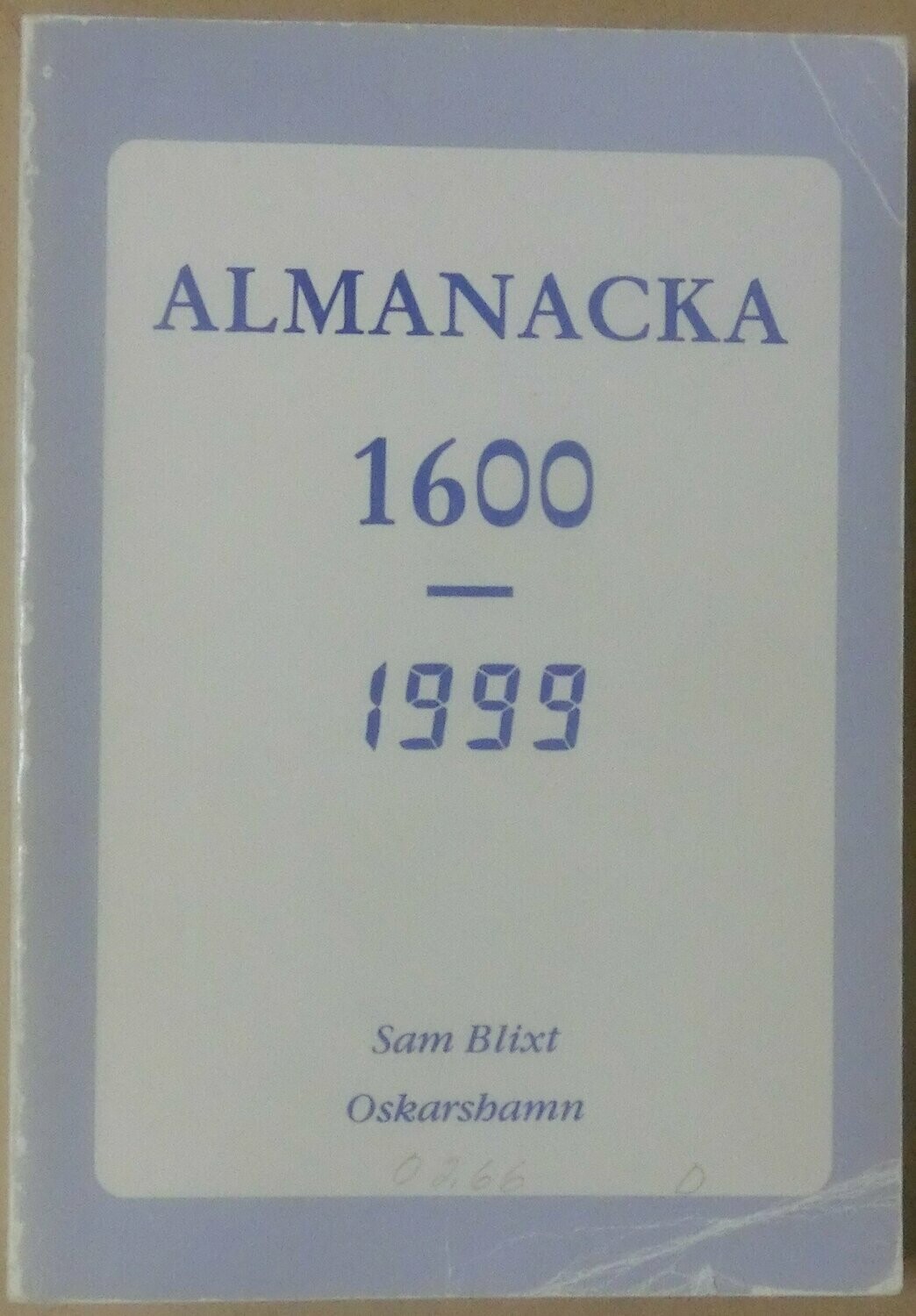 Almanacka 1600-1999