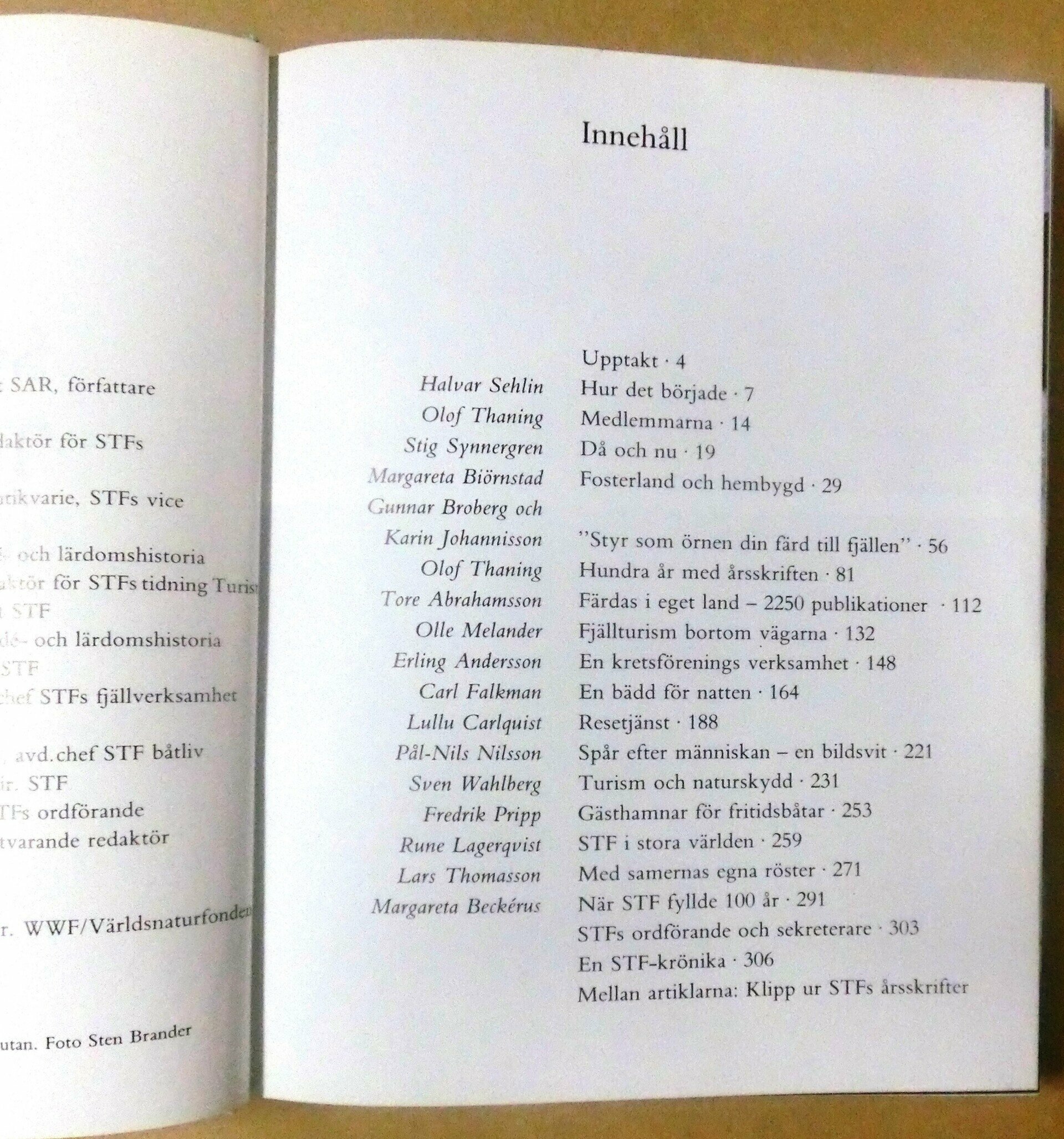 STF årsskrift 1986 - 100 år