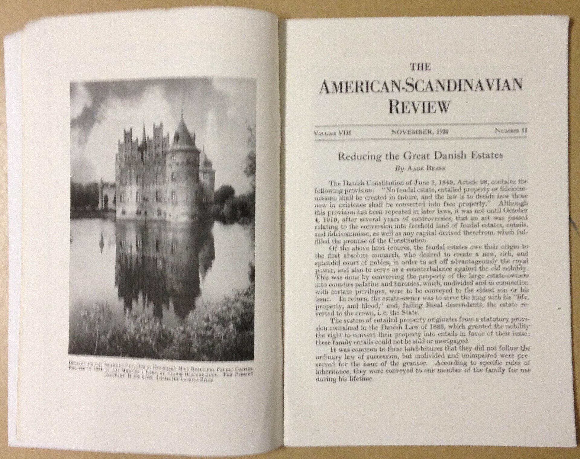 The American Scandinavian review - Books of the year - November, 1920