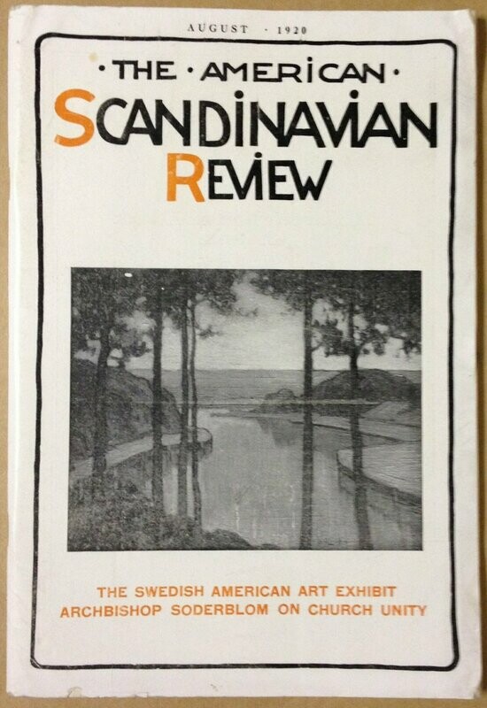 The American Scandinavian review  - August 1920