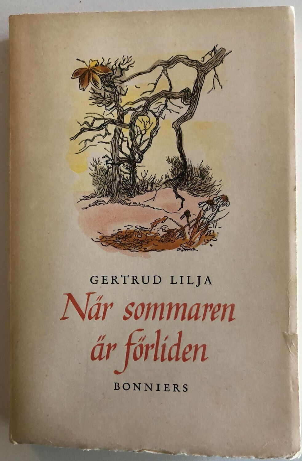 När sommaren är förliden - Gertrud Lilja