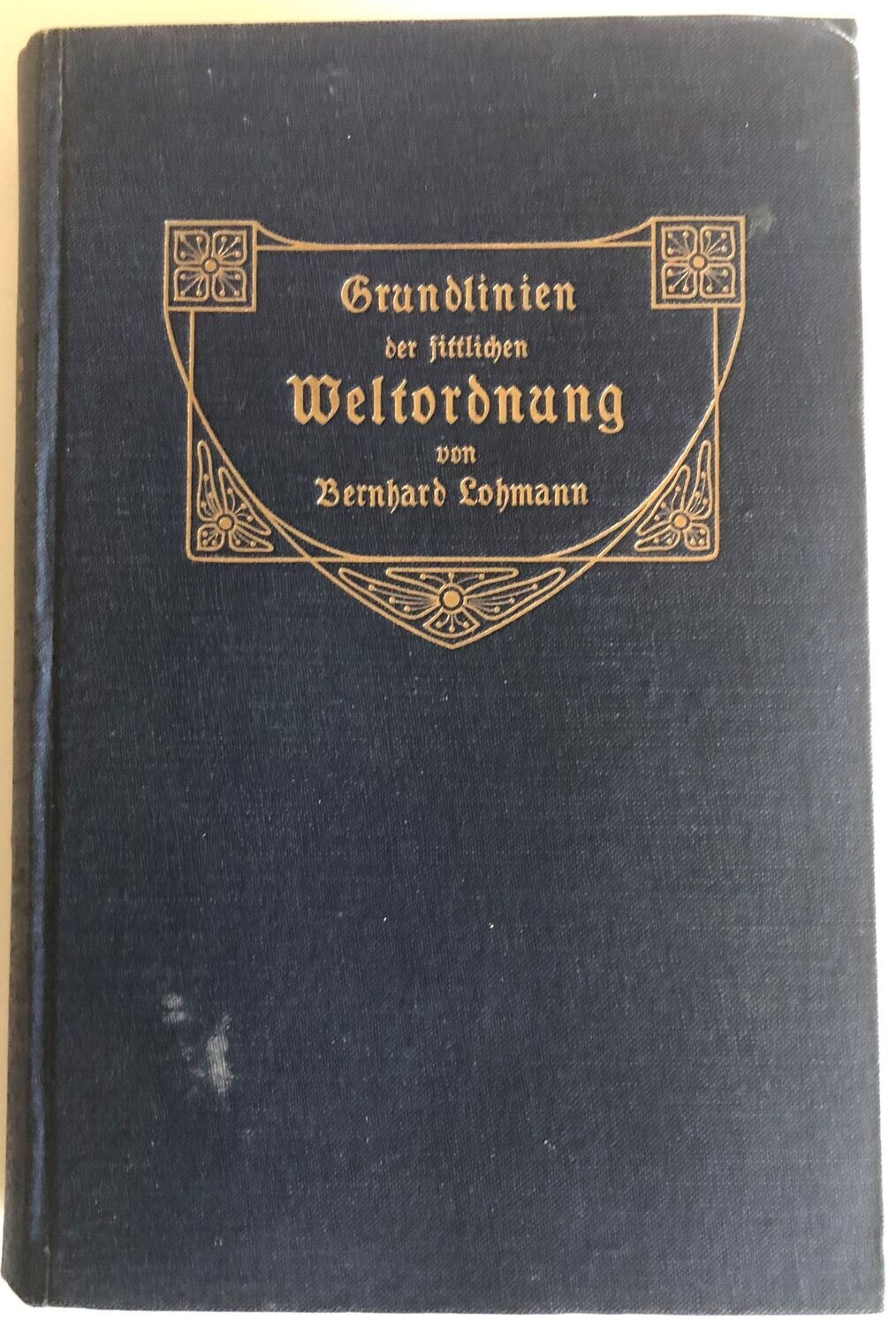 Grundlinien der sittlichen Weltordnung