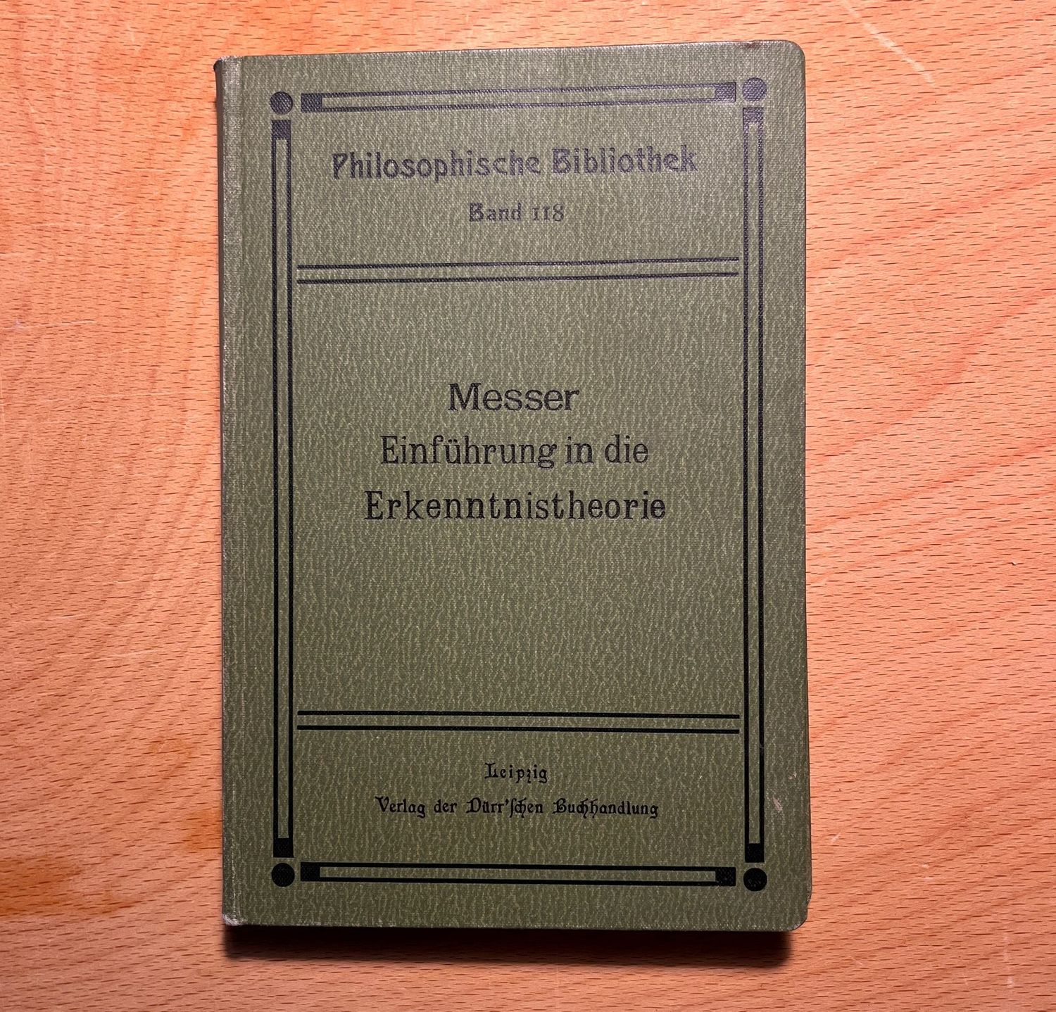 Einfuhrung in die Erkenntnistheorie - Philosophische Bibliothek Band 118