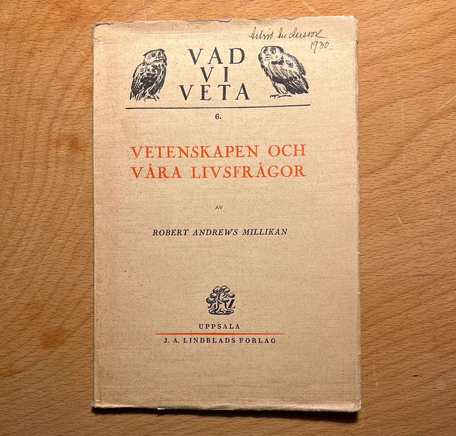 Vetenskapen och våra livsfrågor