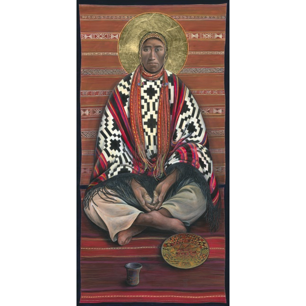 Andean Christ Breaking Bread #52
