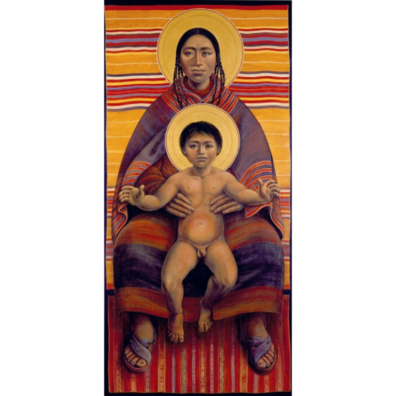 Aymara Virgin Mother and Child I #64