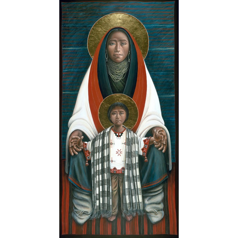 Hopi Madonna and Child (Gold) #25