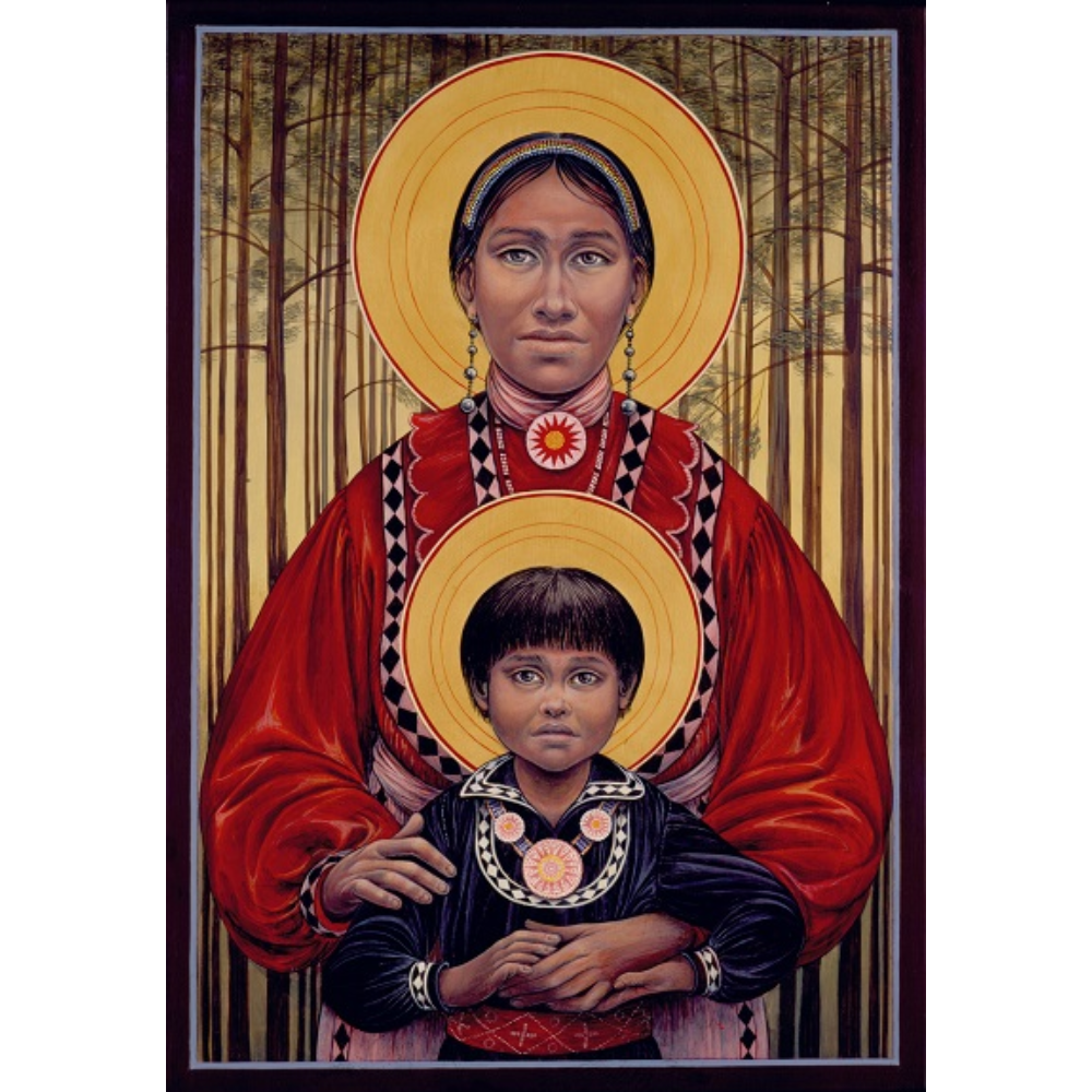 Choctaw Virgin and Child #65