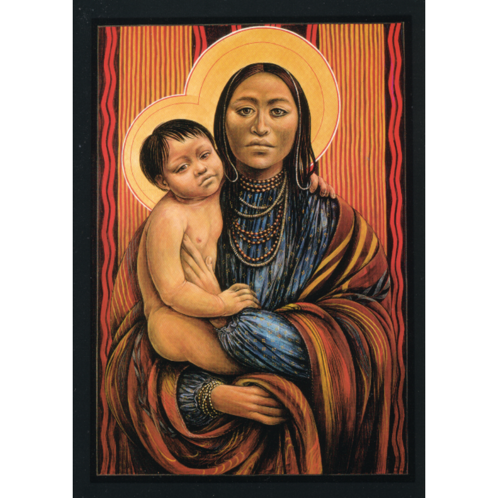 Apache Virgin and Child II #86