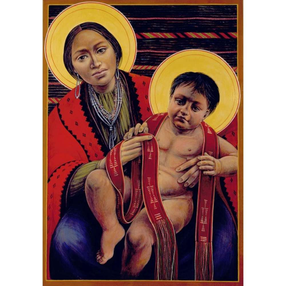 Apache Mother and Child I #87