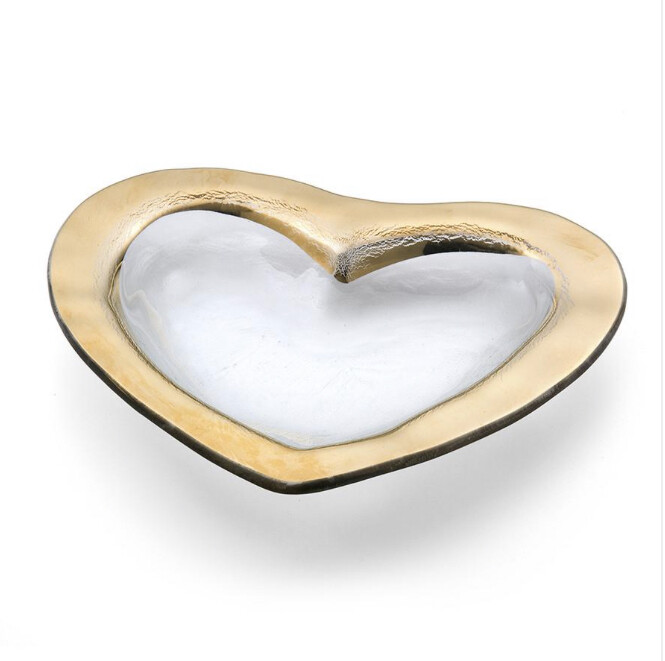 Roman Antique Gold Heart 8" (CSH101G)