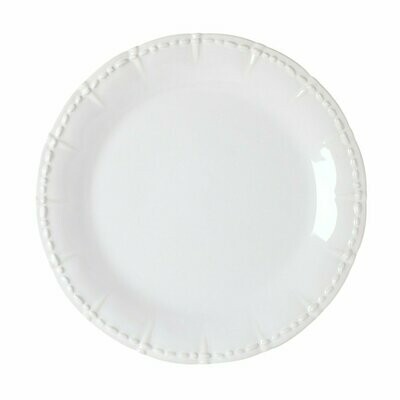 Historia Paper White Dinner Plate