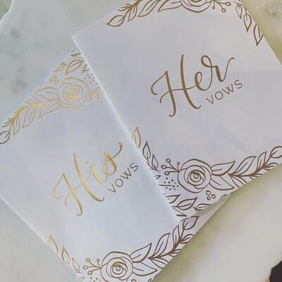 His & Her Vows 