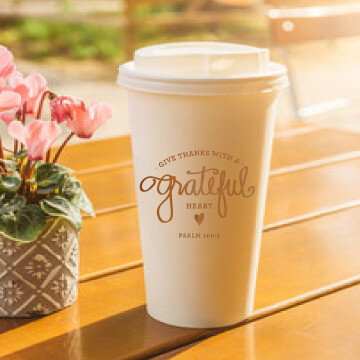 Grateful Heart To-Go Cups