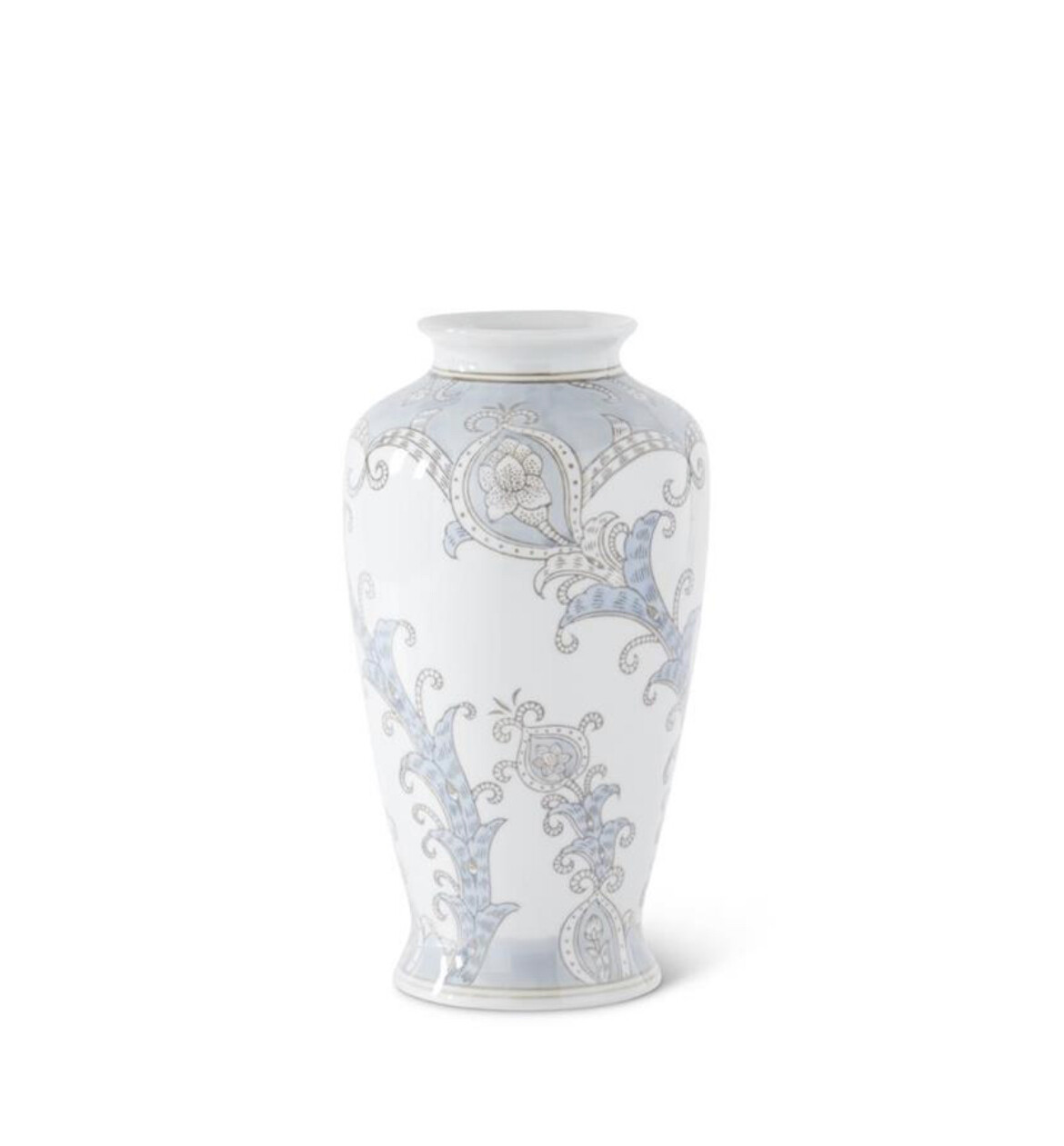 Light Blue & Gray Vase