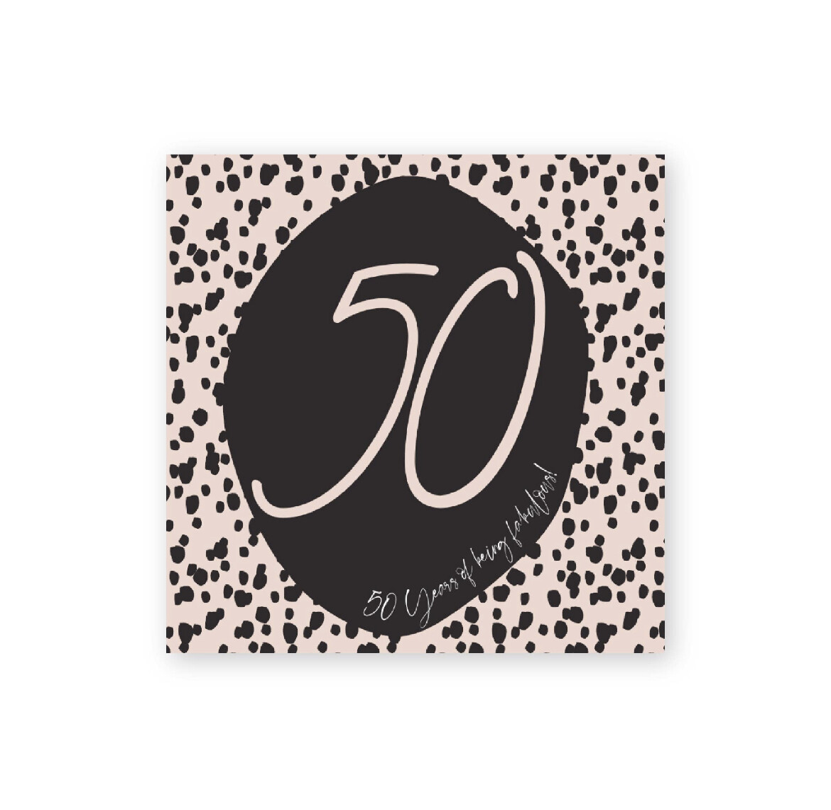 50th Birthday Greeting Card