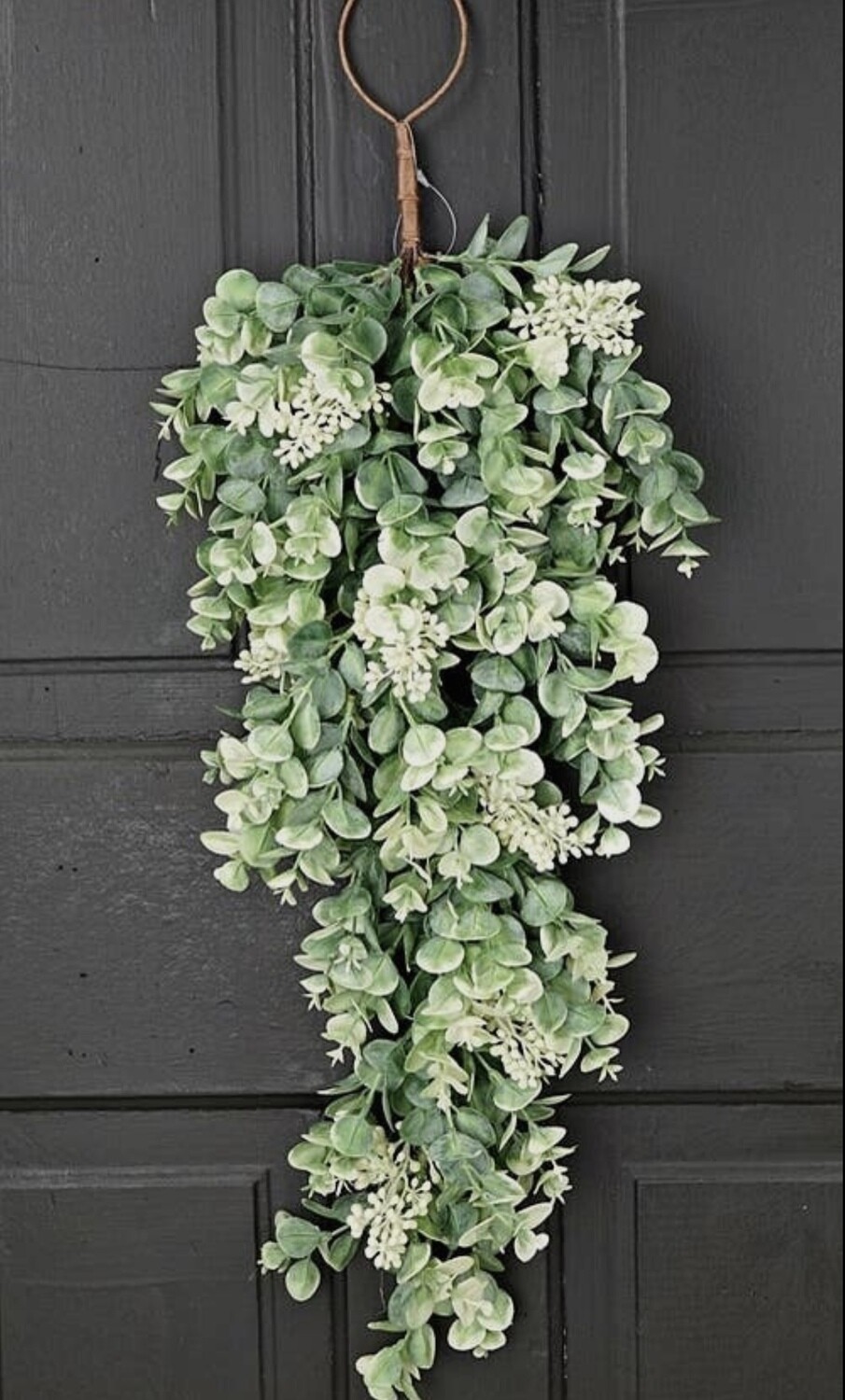 Teardrop Baby Eucalyptus Swag/29in