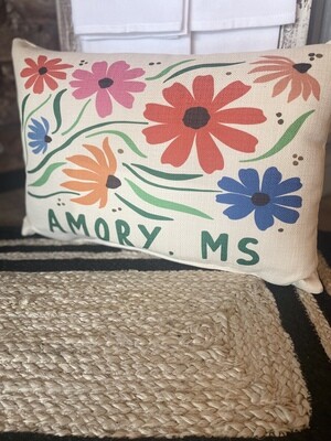 Modern Hometown Pillow