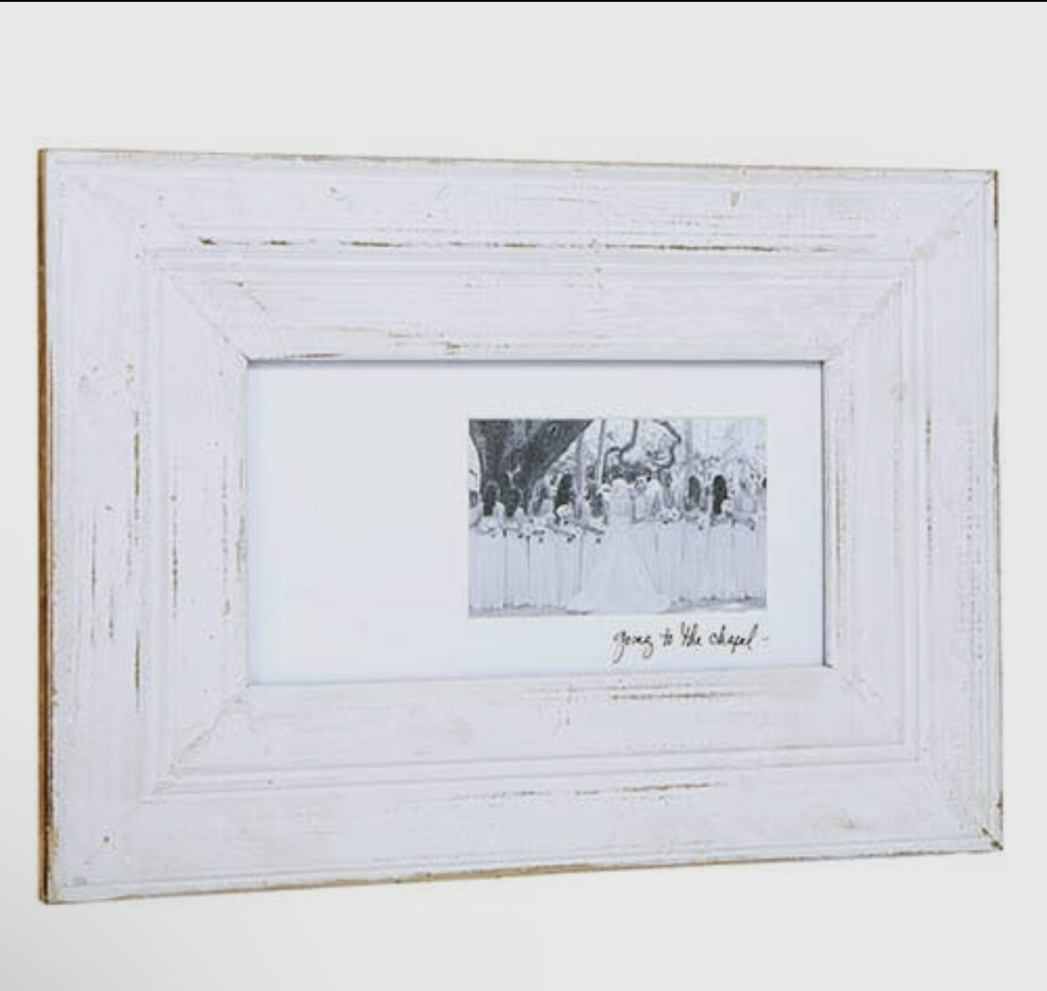 Going to the Chapel Frame