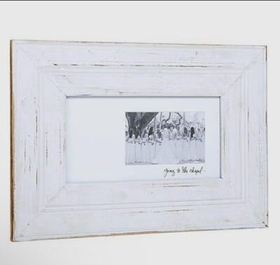 Going to the Chapel Frame