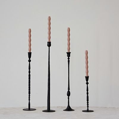 Iron Taper Holder/Black