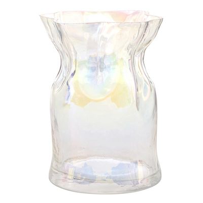 Glass Cinched Vase/SM