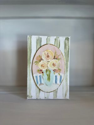 Oval Florals/4x6