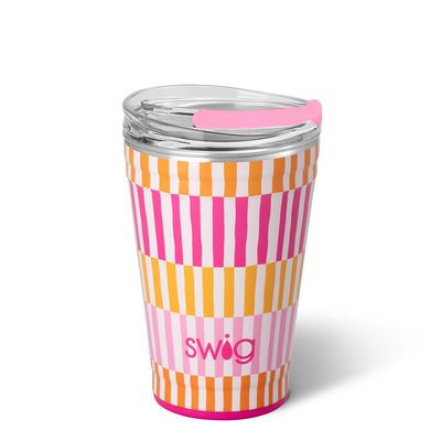 Party Cup/Sherbet Stripe 18oz