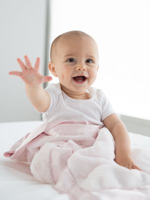 Luxe Baby Blanket/Pink