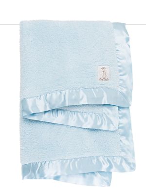 Chenille Baby Blanket/Blue