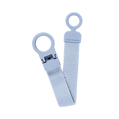 Pacifier Clip Loop/Dusty Blue