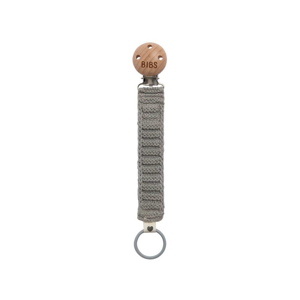 Pacifier Clip Knitted/cloud