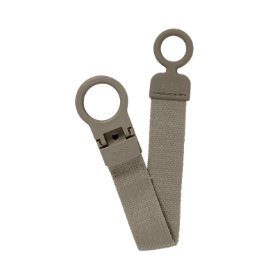 Pacifier Clip Loop/Dark Oak
