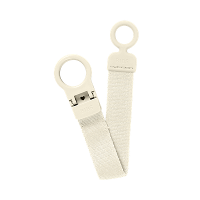 Pacifier Clip Loop/Ivory