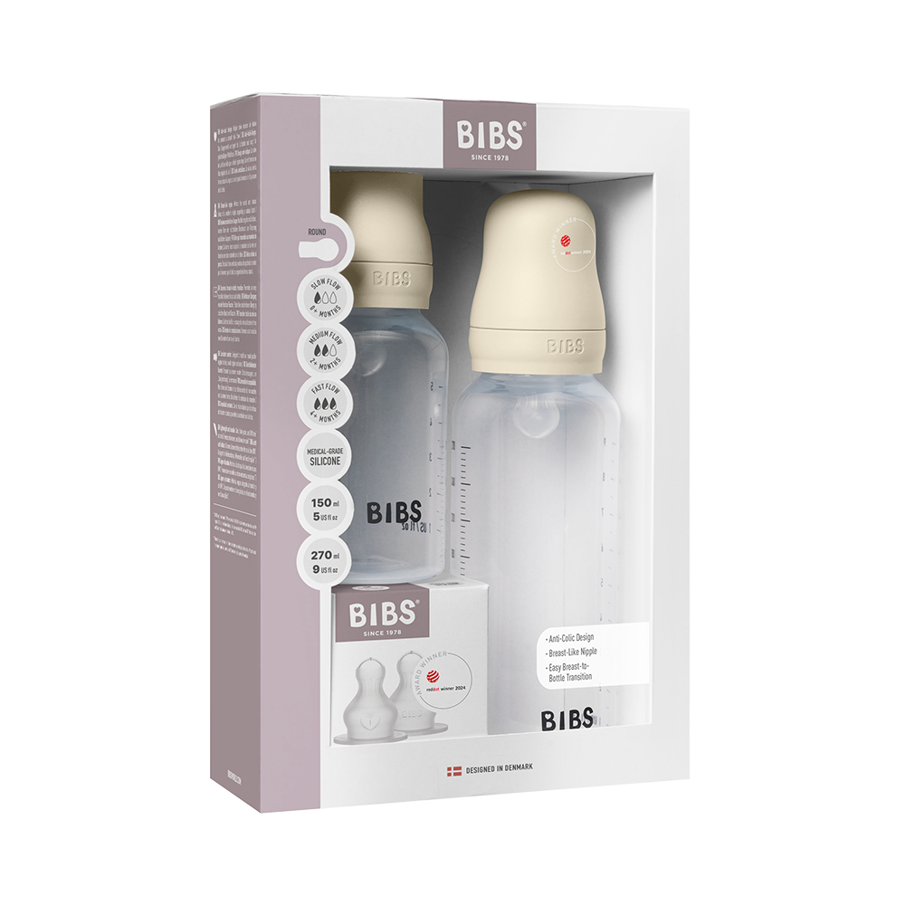 Glass Bottle Set 8oz/Latex/Blue
