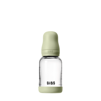 Glass Bottle Set 4oz/Latex/Sage